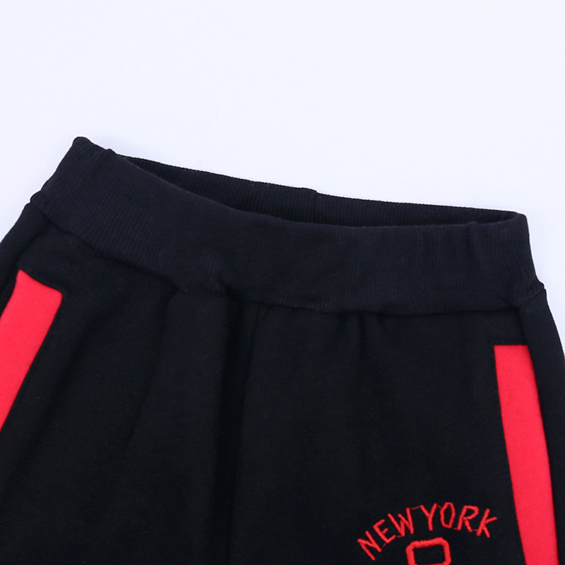 Autumn Winter Kids Toddler Boys Casual Sport Pants For Boys Fleece Trousers For Children Pant Boys Clothes 2 3 4 5 6 7 Year LJ201127