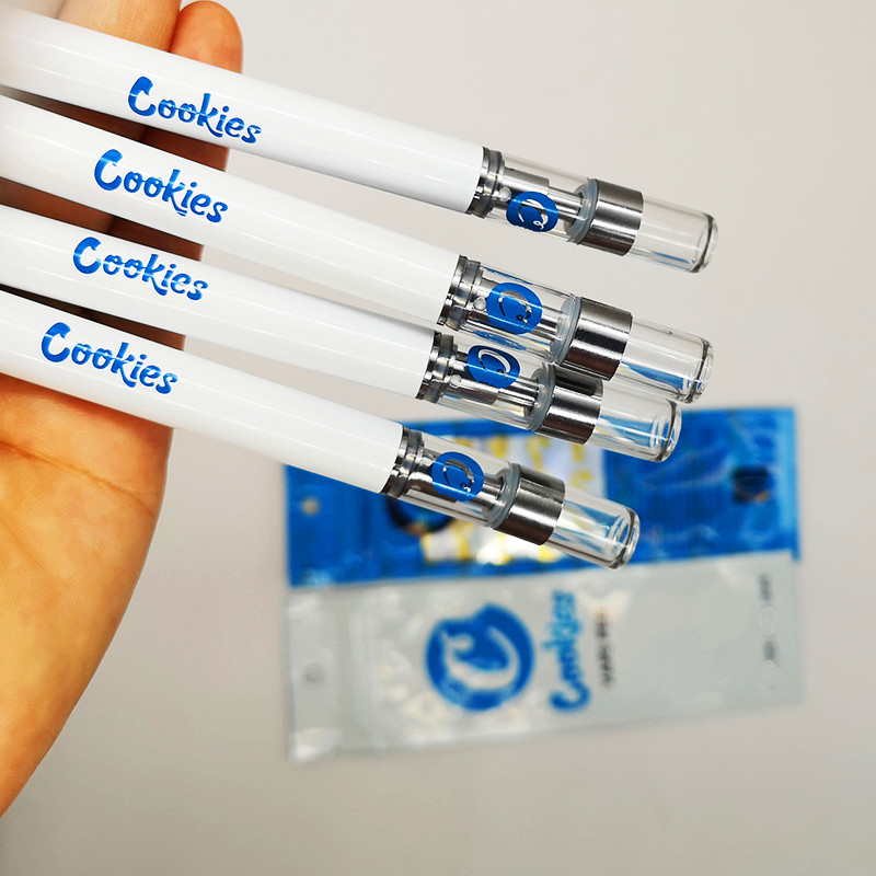 Cookies Disposable Vape pens E-cigarettes Kits 0.5ml Empty Vape Pen 280mah Battery Starter Kits Oil Cartridges Empty Atomizers Vaporizer
Cookies Disposable Vape pens E-cigarettes Kits 0.5ml Empty Vape Pen 280mah Battery Starter Kits Oil Cartridges Empty Atomizers Vaporizer