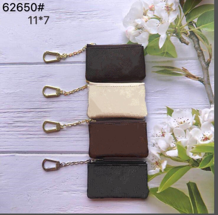 zipper short wallets key pouch Coin Purse leather holds high quality fashion classical women key holder small leather Key Wallets Tammy