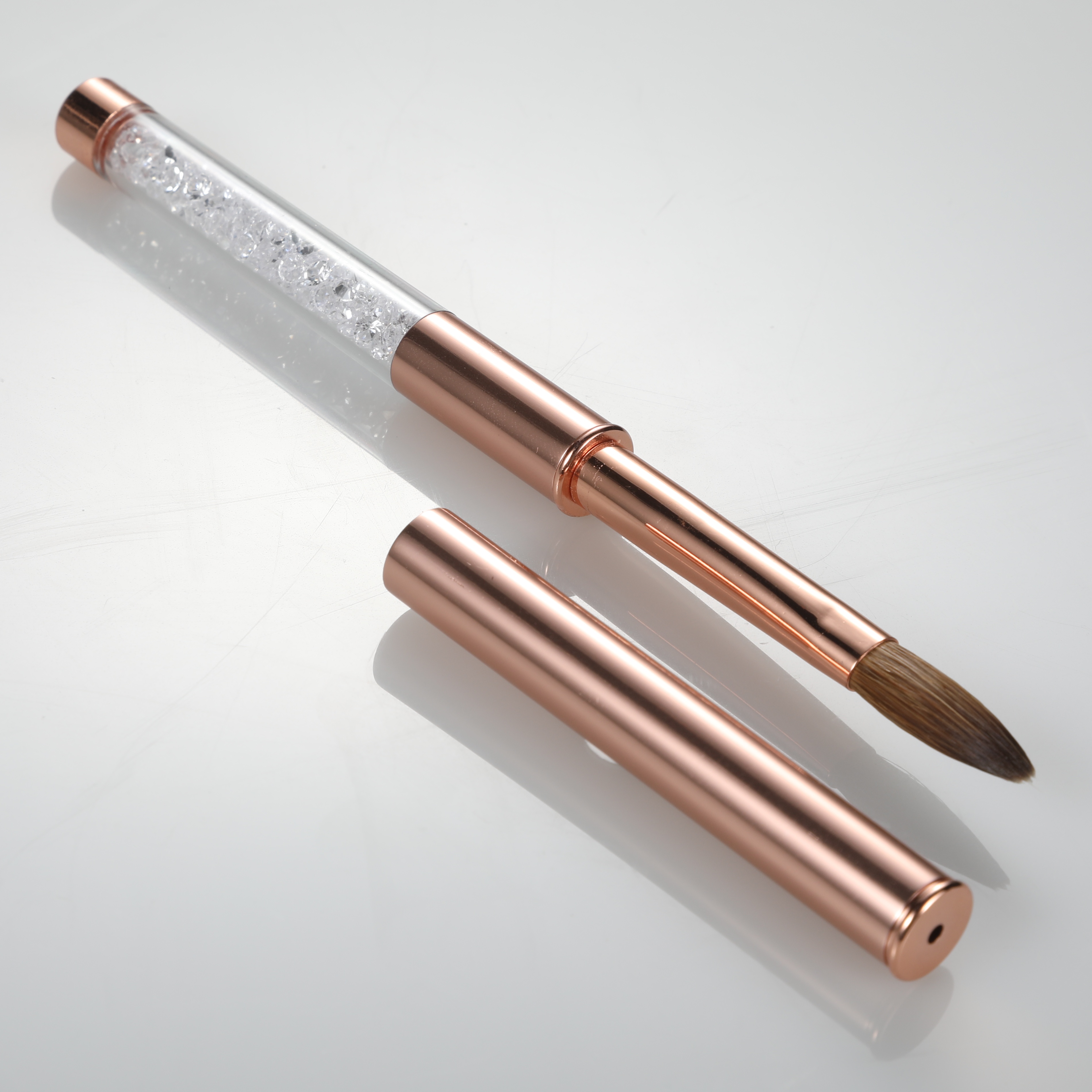 Aokitec Pure Kolinsky Nail Brush Size 12 for Acrylic Powder, Sable Hair Rose gold Bronze Gold & Broken Diamond Handle Beginner and Professional Available 9Z0004104
Aokitec Pure Kolinsky Nail Brush Size 12 for Acrylic Powder, Sable Hair Rose gold Bronze Gold & Broken Diamond Handle Beginner and Professional Available 9Z0004104