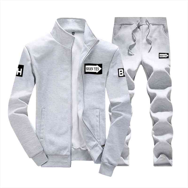 spring autumn mens clothing men sets printing hoodie set zipper sweatshirt casual sport sweatpants mens tracksuits, Gray
spring autumn mens clothing men sets printing hoodie set zipper sweatshirt casual sport sweatpants mens tracksuits, Gray