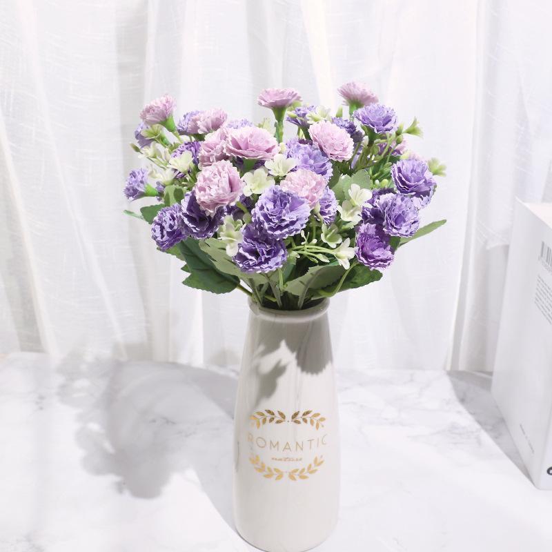 Small Bunch Artificial Flowers Carnations Living Room Silk Flower For Home Decoration Wedding Accessories Decoration1, Orange
Small Bunch Artificial Flowers Carnations Living Room Silk Flower For Home Decoration Wedding Accessories Decoration1, Orange