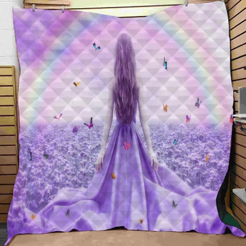 High Quality Warm Bed Quilt Rainbow Print Kids Bedroom Thin Blanket Bed Cover Soft Bedspread on Sofa Couch Travel Picnic Blanket, Color-6 
High Quality Warm Bed Quilt Rainbow Print Kids Bedroom Thin Blanket Bed Cover Soft Bedspread on Sofa Couch Travel Picnic Blanket, Color-6