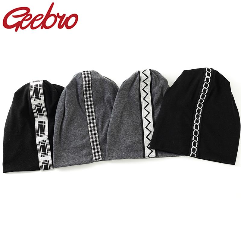 Geebro Geometric webbing Slouchy Skullies Beanies For Women Female Bonnets Caps Spring Autumn Cotton Stretch Casual Hats, Gray 2
Geebro Geometric webbing Slouchy Skullies Beanies For Women Female Bonnets Caps Spring Autumn Cotton Stretch Casual Hats, Gray 2