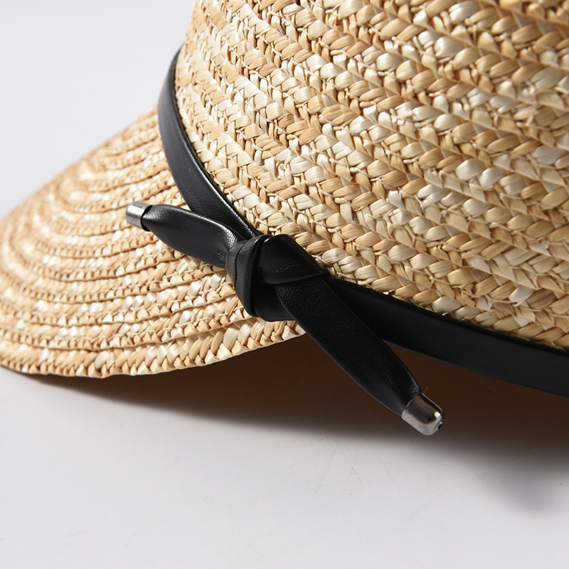 Luxury-Uspop 2019 New Women Visor Female Wide Brim Straw Hat Summer Shade Beach Cap Casual Leather Bow Sun Hats, Beige
Luxury-Uspop 2019 New Women Visor Female Wide Brim Straw Hat Summer Shade Beach Cap Casual Leather Bow Sun Hats, Beige
