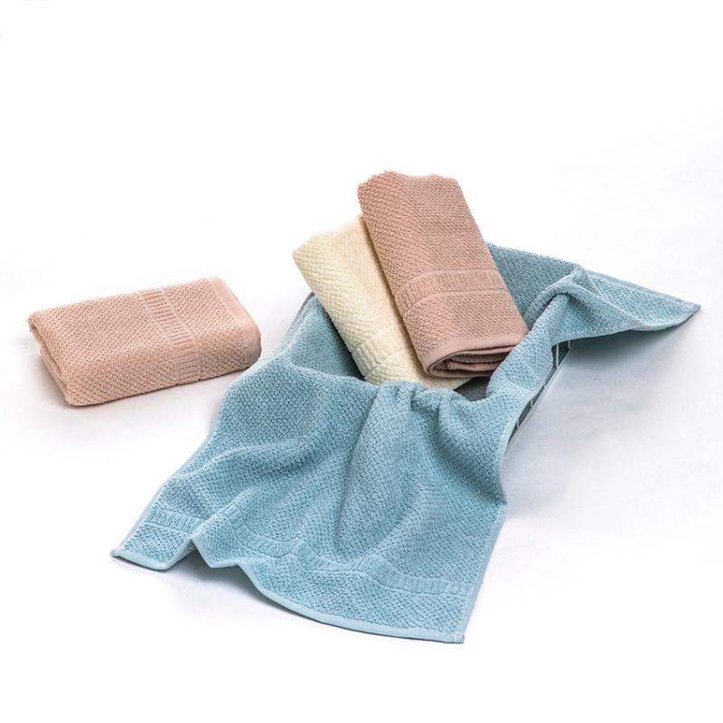 Solid Color Pure Cotton Face Towel Strong Water Absorption High Quality Rectangle Soft Close To Skin Towel for Home Bathroom, Design 2
Solid Color Pure Cotton Face Towel Strong Water Absorption High Quality Rectangle Soft Close To Skin Towel for Home Bathroom, Design 2
