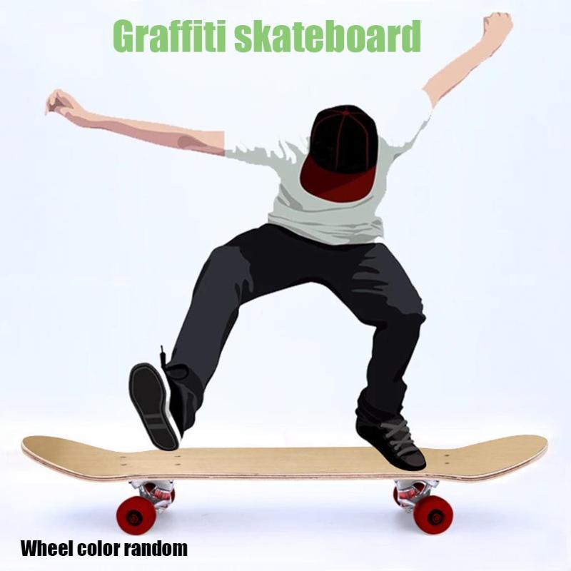 Street Fashion Skateboards For Adult Kids Complete Diy Freehand Skateboards For Beginners Graffiti Adult Kids Gift Dropping1, Brown
Street Fashion Skateboards For Adult Kids Complete Diy Freehand Skateboards For Beginners Graffiti Adult Kids Gift Dropping1, Brown
