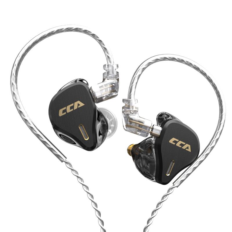 

CCA CS16 8BA Drive Units Headset With Detachable Detach In Ear Earphones HIFI Earphone 8 Balanced Armature For ASX ASF C16 CA16, Black