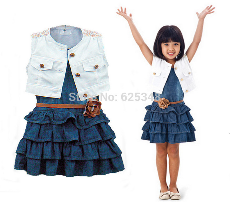 2021 New Fashion Girl's Clothing Bow Denim Baby Girls +vest 2pcs/set Children Summer Kids Clothes Set Fk9a, Red
2021 New Fashion Girl's Clothing Bow Denim Baby Girls +vest 2pcs/set Children Summer Kids Clothes Set Fk9a, Red