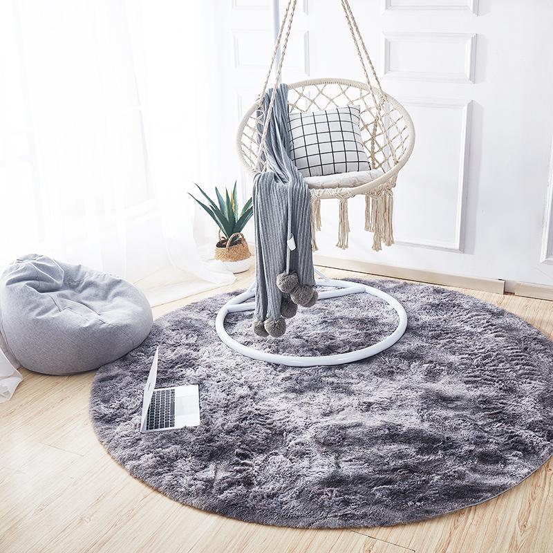 Round Carpet Basket Mat Northern European-Style Bedroom Bed Blanket Chair Blanket Hanging Chair Plush Swivel Mat1, 13
Round Carpet Basket Mat Northern European-Style Bedroom Bed Blanket Chair Blanket Hanging Chair Plush Swivel Mat1, 13