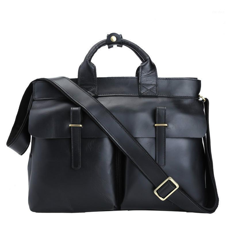 Genuine Leather Men Messenger Bags Business Leather Laptop Bag Men Bag Men's Briefcase Tote Shoulder Laptop Men's Travel1, Black
Genuine Leather Men Messenger Bags Business Leather Laptop Bag Men Bag Men's Briefcase Tote Shoulder Laptop Men's Travel1, Black