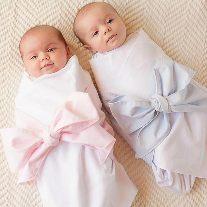 

Newborn Baby Swaddle Hold Wrap Warm Infant Envelope Swaddling Photography Shoot Prop Bow Accessories Sleepsacks Blankets