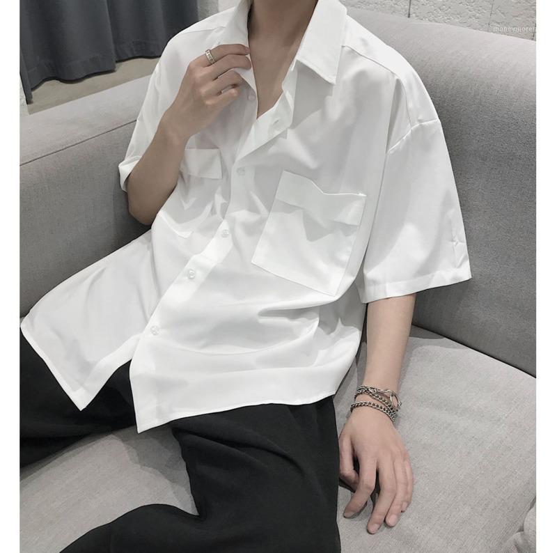 2020 Summer New Youth Popular Simple Solid Color Big Pocket Thin Section Five-point Sleeve Shirt Fashion Casual Top -2XL1, Gray
2020 Summer New Youth Popular Simple Solid Color Big Pocket Thin Section Five-point Sleeve Shirt Fashion Casual Top -2XL1, Gray