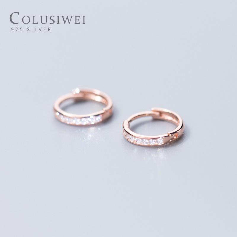 Colusiwei Real Silver Trendy Hoop Earrings for Women 925 Sterling Silver Sparkling Clear CZ Ear Hoops Fine Jewelry 2020 New
Colusiwei Real Silver Trendy Hoop Earrings for Women 925 Sterling Silver Sparkling Clear CZ Ear Hoops Fine Jewelry 2020 New