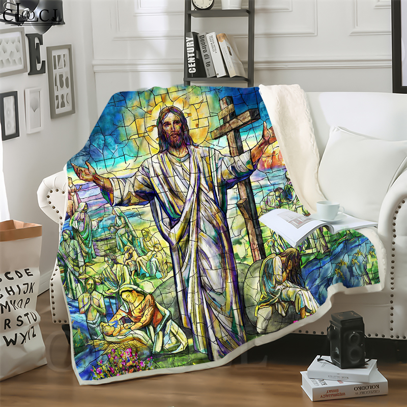 CLOOCL Christian Jesus Son of God 3D Print Street Style Air Conditioning Blanket Sofa Teens Bedding Throw Blankets Plush Quilt
CLOOCL Christian Jesus Son of God 3D Print Street Style Air Conditioning Blanket Sofa Teens Bedding Throw Blankets Plush Quilt
