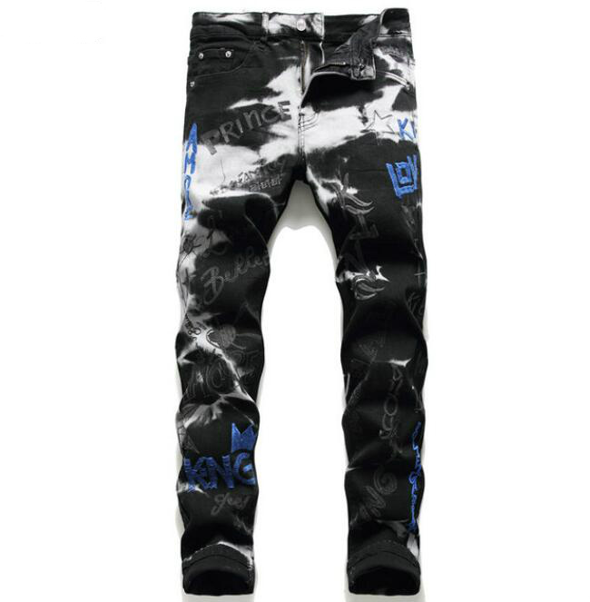 21ss men's brand designers jeans distressed ripped slim fit biker denim pants mens leisure fashion jeans am118, Blue
21ss men's brand designers jeans distressed ripped slim fit biker denim pants mens leisure fashion jeans am118, Blue