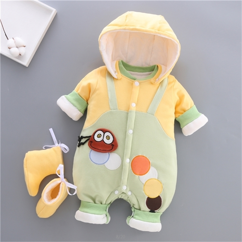 Newborn baby rompers autumn winter girls toddler cotton thick velvet cute jumpsuits for bebe boys infant warm overall clothing 201127, Picture color
Newborn baby rompers autumn winter girls toddler cotton thick velvet cute jumpsuits for bebe boys infant warm overall clothing 201127, Picture color