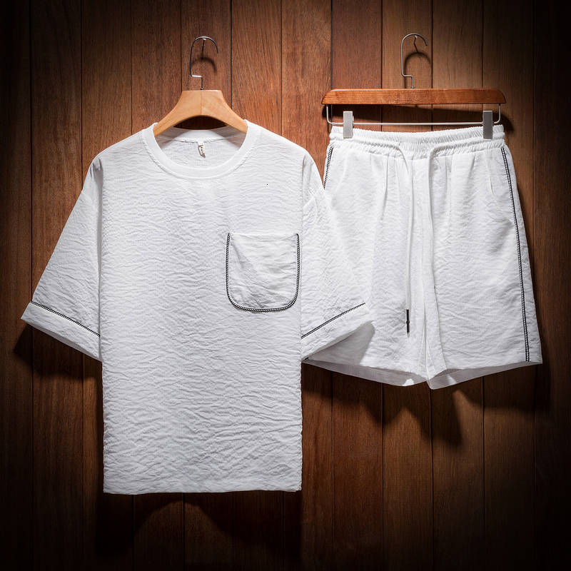 2021 New Summer Set Men Causal Beach Suits Half Sleeve Shorts 2 Pcs Sweatsuit+pants Fashion Tracksuit Mens Sportsuits t Shirt+shorts Spvw, Black
2021 New Summer Set Men Causal Beach Suits Half Sleeve Shorts 2 Pcs Sweatsuit+pants Fashion Tracksuit Mens Sportsuits t Shirt+shorts Spvw, Black