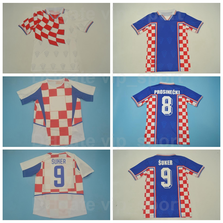 1998 2002 National Team Soccer PROSINECKI Retro Jerseys Vintage Classic SUKER STANIC BOBAN ROBERT ZVONIMIR MODRIC PERISIC Custom Football Shirt Kits KeLuoDiYa
1998 2002 National Team Soccer PROSINECKI Retro Jerseys Vintage Classic SUKER STANIC BOBAN ROBERT ZVONIMIR MODRIC PERISIC Custom Football Shirt Kits KeLuoDiYa