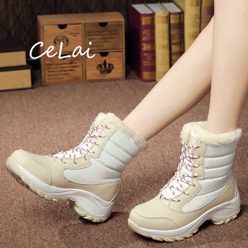 Waterproof Winter Sneakers for Women Non-slip Boots Female Winter 2020 New Plush Fur Boots Women Heel Keep Warm Snow NA55, White
Waterproof Winter Sneakers for Women Non-slip Boots Female Winter 2020 New Plush Fur Boots Women Heel Keep Warm Snow NA55, White