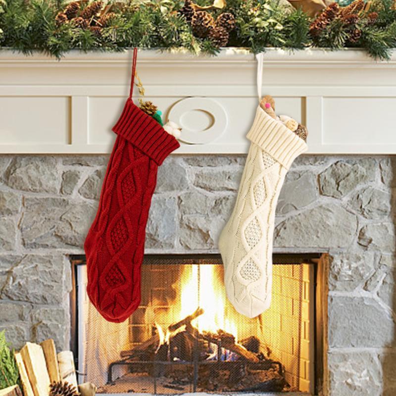 Gift Bag Reusable Holiday Fireplace Knitted Candy Christmas Stocking Chocolates Tree Hanging Party Home Decor Festival For Kids1
Gift Bag Reusable Holiday Fireplace Knitted Candy Christmas Stocking Chocolates Tree Hanging Party Home Decor Festival For Kids1