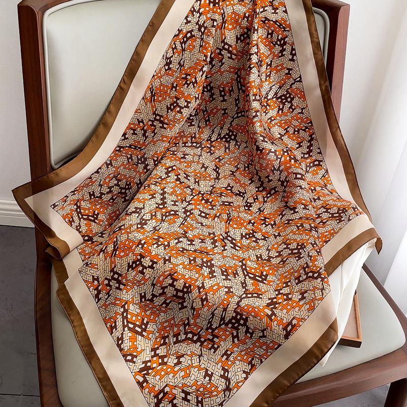Scarves Letter Print Square Silk Scarf For Women Headscarf Satin Wraps Shawl Hijab Neckerchief Female Foulard Headband Bandana 2022
Scarves Letter Print Square Silk Scarf For Women Headscarf Satin Wraps Shawl Hijab Neckerchief Female Foulard Headband Bandana 2022