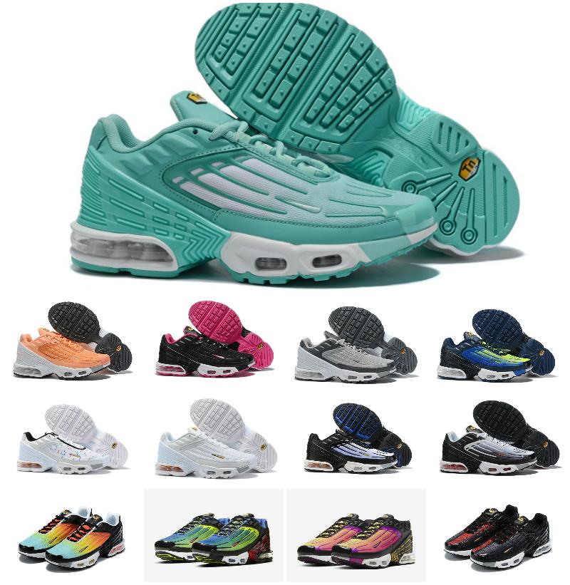 TUNED 2020 TN Plus III 3 Mens sneaker Triple Black White red Blue Spider Geometric rainbow cushion Running Shock Trainer Sport Sneakers
TUNED 2020 TN Plus III 3 Mens sneaker Triple Black White red Blue Spider Geometric rainbow cushion Running Shock Trainer Sport Sneakers