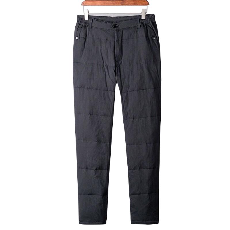 Down pants for men wear winter padded down pants with pressed rubber outdoor sports thermal, Black
Down pants for men wear winter padded down pants with pressed rubber outdoor sports thermal, Black