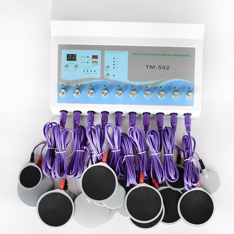 EMS training suit portable electronic home use body slimming Stimulator Toning Fitness Muscle microcurrent stimulation massage lymphatic drainage mach