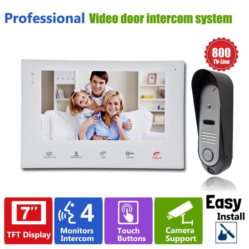 Homefong Video Door Phone Door Bell Intercom 7"TFT indoor Monitor+1 Outdoor Doorbell Camera Home Entry Security Systems1
Homefong Video Door Phone Door Bell Intercom 7"TFT indoor Monitor+1 Outdoor Doorbell Camera Home Entry Security Systems1