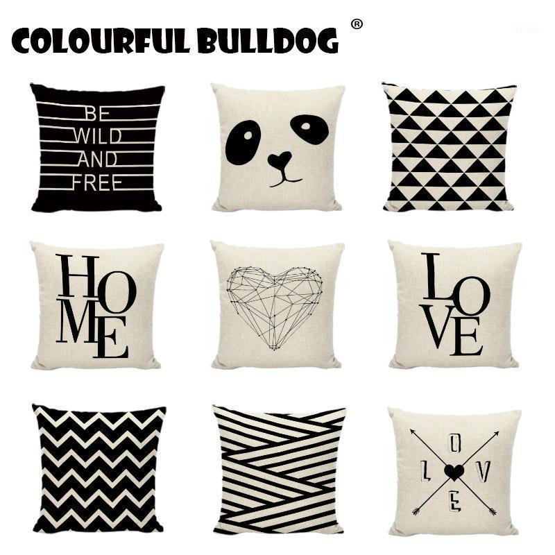 Cushion Covers Geometric Black And White Lines Deer Love Pattern Gaming Chair Seats Decor Linen Cotton Square Throw Pillow Cases1, 15
Cushion Covers Geometric Black And White Lines Deer Love Pattern Gaming Chair Seats Decor Linen Cotton Square Throw Pillow Cases1, 15