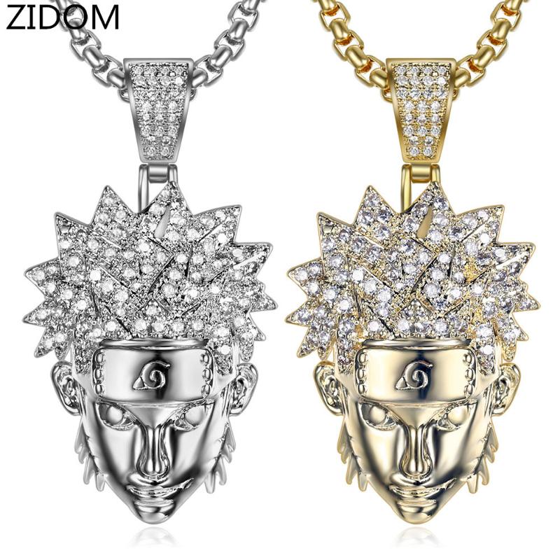 2020 hot sale Men Hip Hop Naruto Uzumaki Pendants Necklaces Zircon high quality Anime Charm necklace Hiphop Jewelry gifts
2020 hot sale Men Hip Hop Naruto Uzumaki Pendants Necklaces Zircon high quality Anime Charm necklace Hiphop Jewelry gifts