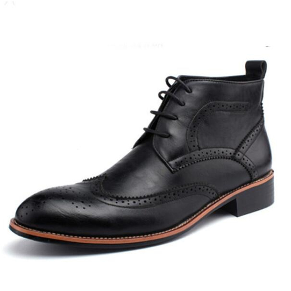Men's with Wearable Laces Casual Fashion Riding Boots Zapatos of Leather Genuine Winter Shoes A9lo, 01
Men's with Wearable Laces Casual Fashion Riding Boots Zapatos of Leather Genuine Winter Shoes A9lo, 01