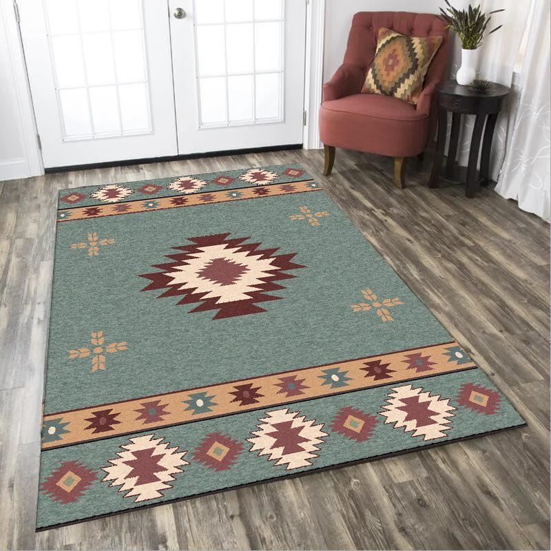 Nordic green brown national style bedroom living room kitchen bathroom bedside mat carpet customization1, National wind
Nordic green brown national style bedroom living room kitchen bathroom bedside mat carpet customization1, National wind