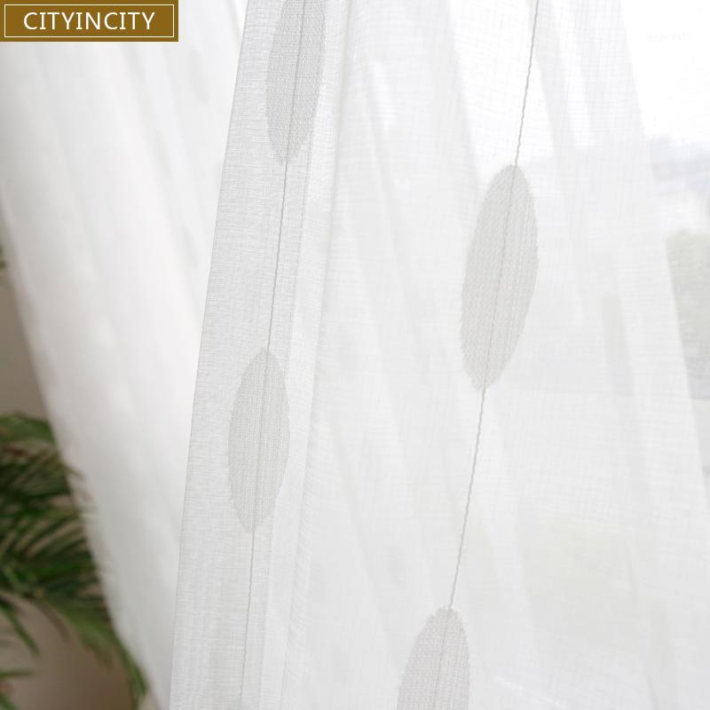 CITYINCITY Cheaper Jacquard Curtain White Tulle For Livingroom Olive Style Faux Linen Sheer for bedroom Window Customized1
CITYINCITY Cheaper Jacquard Curtain White Tulle For Livingroom Olive Style Faux Linen Sheer for bedroom Window Customized1