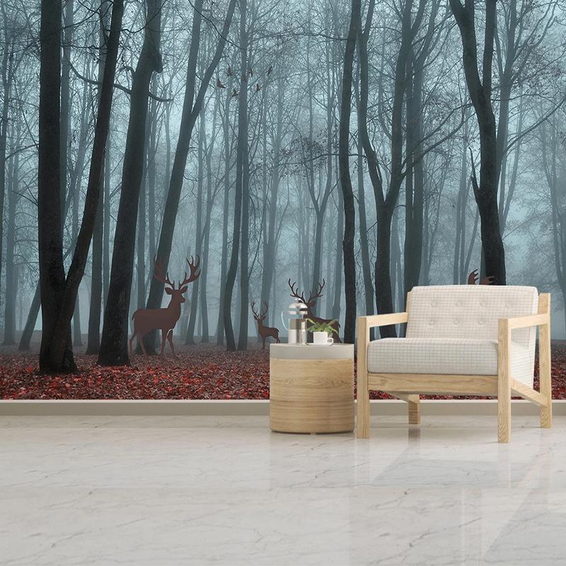 Custom Mural Home Decor Forest Elk Nordic Modern Creative Art Wall Painting Hotel Restaurant Bedroom Background Photo Wall Paper, As pic
Custom Mural Home Decor Forest Elk Nordic Modern Creative Art Wall Painting Hotel Restaurant Bedroom Background Photo Wall Paper, As pic