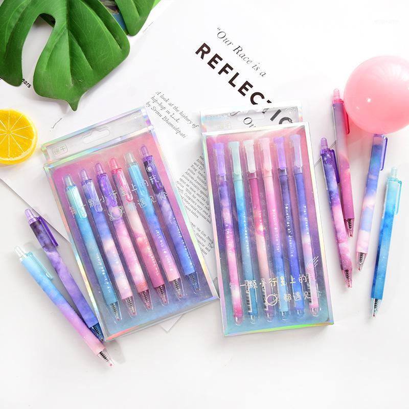 6 pcs/pack Night Star Space Speed Dry Suit Gel Pen Ink Pen Promotional Gift Stationery School & Office Supply1
6 pcs/pack Night Star Space Speed Dry Suit Gel Pen Ink Pen Promotional Gift Stationery School & Office Supply1
