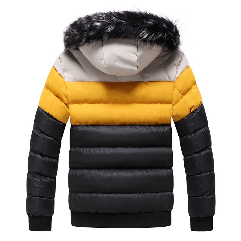 Men Parkas Winter New Casual Warm Thick Waterproof Jacket Coat Men New Autumn Outwear Windproof Hat Parkas Jacket Men 5XL 201027