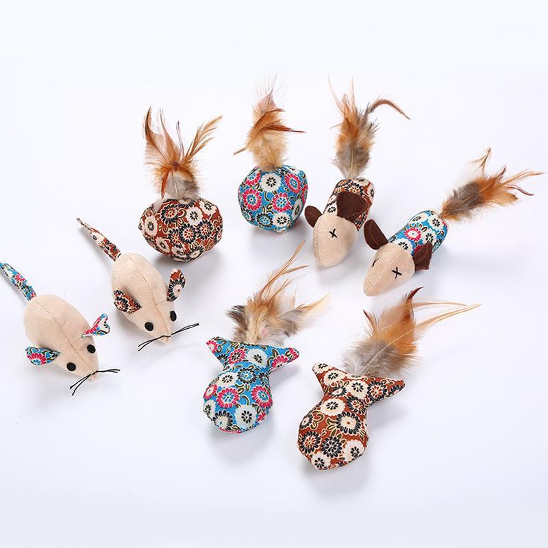 4pcs/lot Portable lovely Cat Toys Mouse Fish Ball Feather Toy With Mint Funny Cat Teaser Interactive Pet Catnip Toy1
4pcs/lot Portable lovely Cat Toys Mouse Fish Ball Feather Toy With Mint Funny Cat Teaser Interactive Pet Catnip Toy1