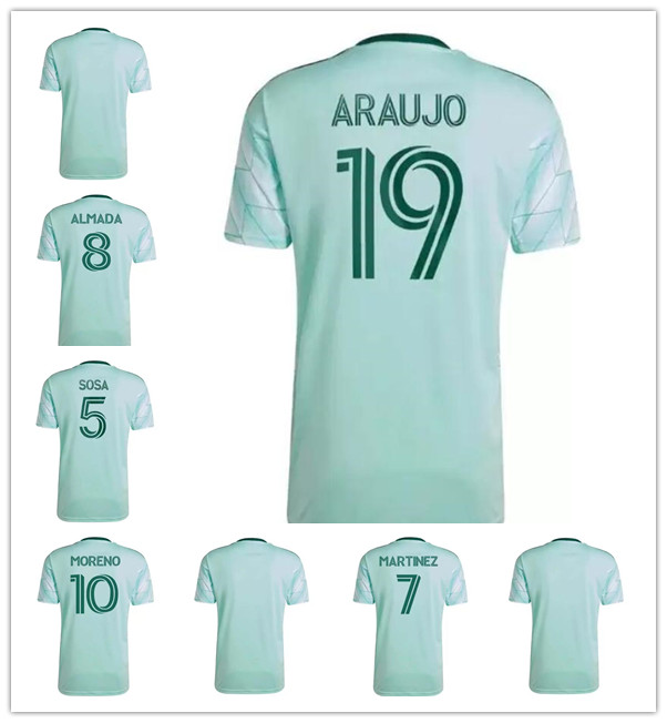 2022 2023 Atlanta United FC MLS Soccer Jersey MARTINEZ ALMADA MORENO 22 23 Away Mint Forest Kit Men Football Shirt Uniform ARAUJO SOSA IBARRA DAMM MULRANEY LOPEZ
2022 2023 Atlanta United FC MLS Soccer Jersey MARTINEZ ALMADA MORENO 22 23 Away Mint Forest Kit Men Football Shirt Uniform ARAUJO SOSA IBARRA DAMM MULRANEY LOPEZ