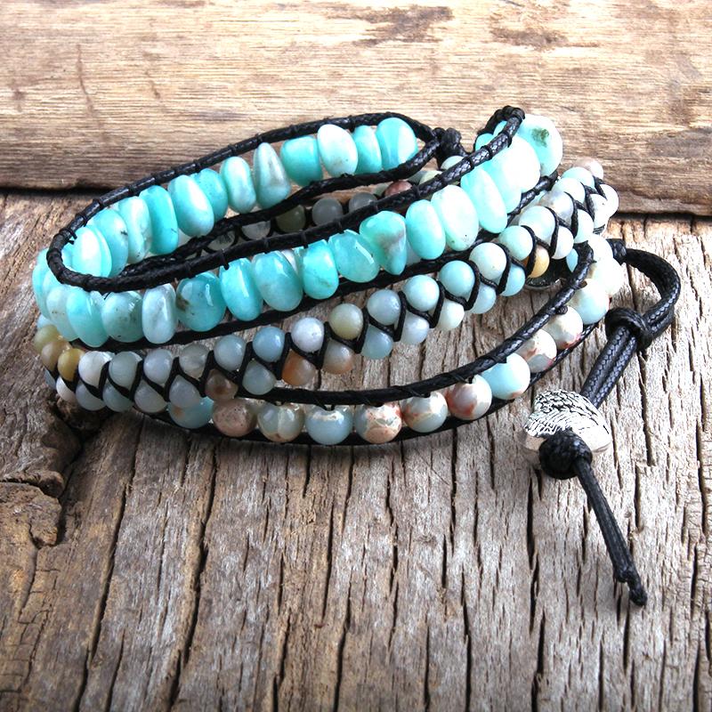 MD Fashion Boho Jewelry Natural Stone Jaspers Strands Beaded Wrap Bracelets Bohemian Jewelry DropShipping
MD Fashion Boho Jewelry Natural Stone Jaspers Strands Beaded Wrap Bracelets Bohemian Jewelry DropShipping