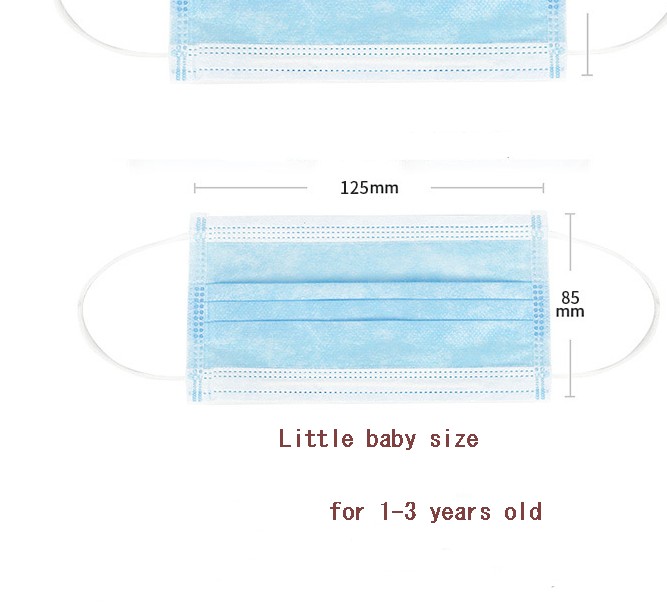 100pc Black Designer Mask White Pink Blue Face Mouth Protective breathing Non Woven Masks For Adult Children Baby