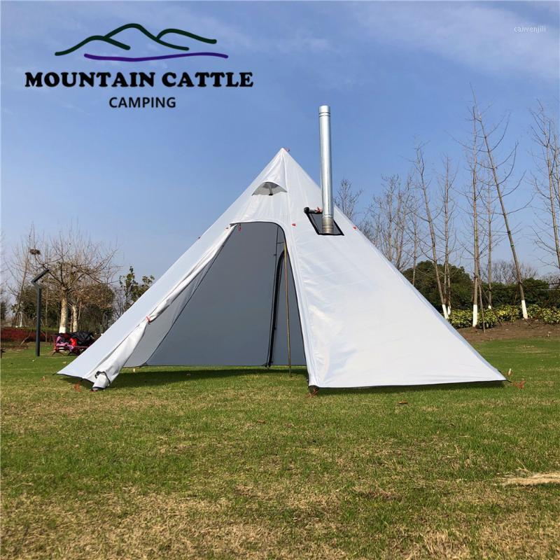 4-5Person Camping Pyramid Tent 4Season Outdoor Awnings Shelter Tent Height 2.2m Big Backpacking for Birdwatching Cooking1
4-5Person Camping Pyramid Tent 4Season Outdoor Awnings Shelter Tent Height 2.2m Big Backpacking for Birdwatching Cooking1