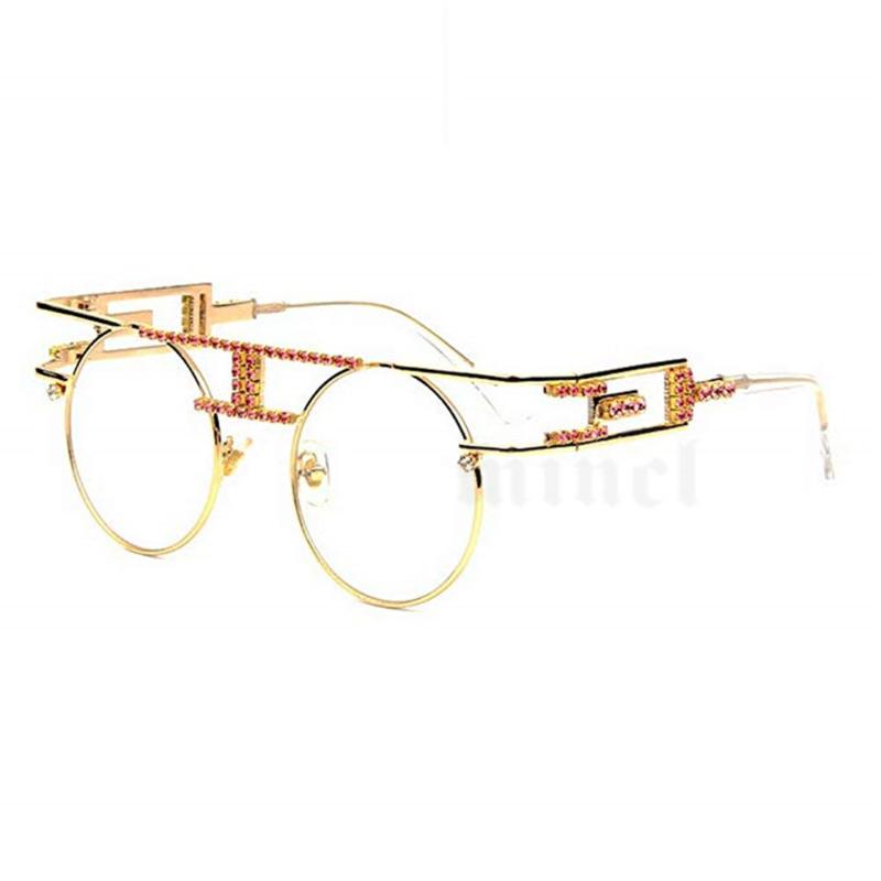 Sunglasses 2021 Retro Small Round Frame Diamond Female Luxury Rhinestone Hollow Mirror Legs Punk With Box FML
Sunglasses 2021 Retro Small Round Frame Diamond Female Luxury Rhinestone Hollow Mirror Legs Punk With Box FML