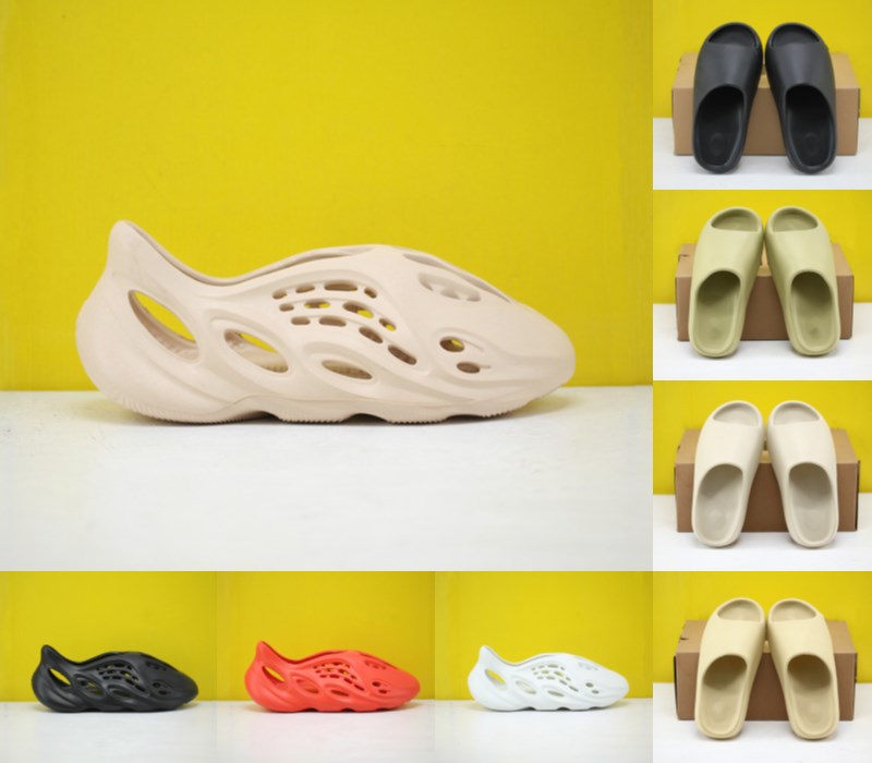 2021 new Kanye West Foam Runner Mens Sandals Slipper Summer Beach flip flop Black White Slide Desert Bone Designer Casual Sandals Loafer
2021 new Kanye West Foam Runner Mens Sandals Slipper Summer Beach flip flop Black White Slide Desert Bone Designer Casual Sandals Loafer