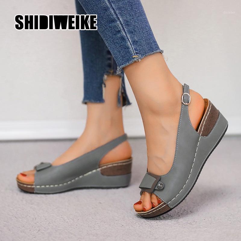 2021 New Summer Women Sandals Gladiator Wedge Sandals Shoes Women Wedges Sewing Casual Retro Ladies Shoes Plus Size 35-43 va6501, Gray
2021 New Summer Women Sandals Gladiator Wedge Sandals Shoes Women Wedges Sewing Casual Retro Ladies Shoes Plus Size 35-43 va6501, Gray