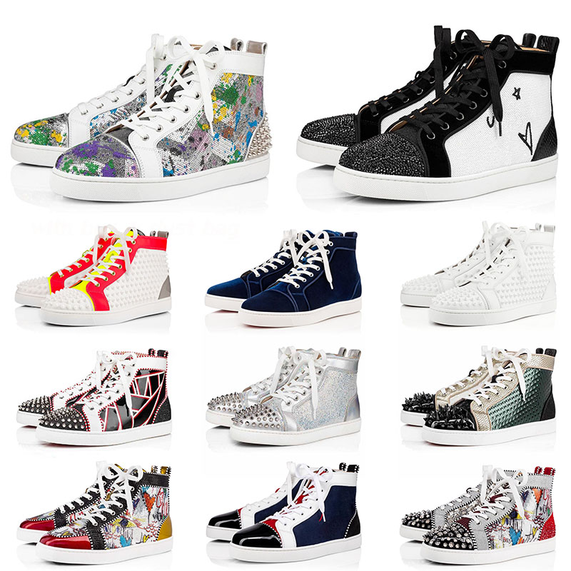 top fashion red bottom sneakers mens women casual shoes Luxurys Studded Spikes Loafers platform Designer red bottom flat trainers EUR 35-47, C11
top fashion red bottom sneakers mens women casual shoes Luxurys Studded Spikes Loafers platform Designer red bottom flat trainers EUR 35-47, C11