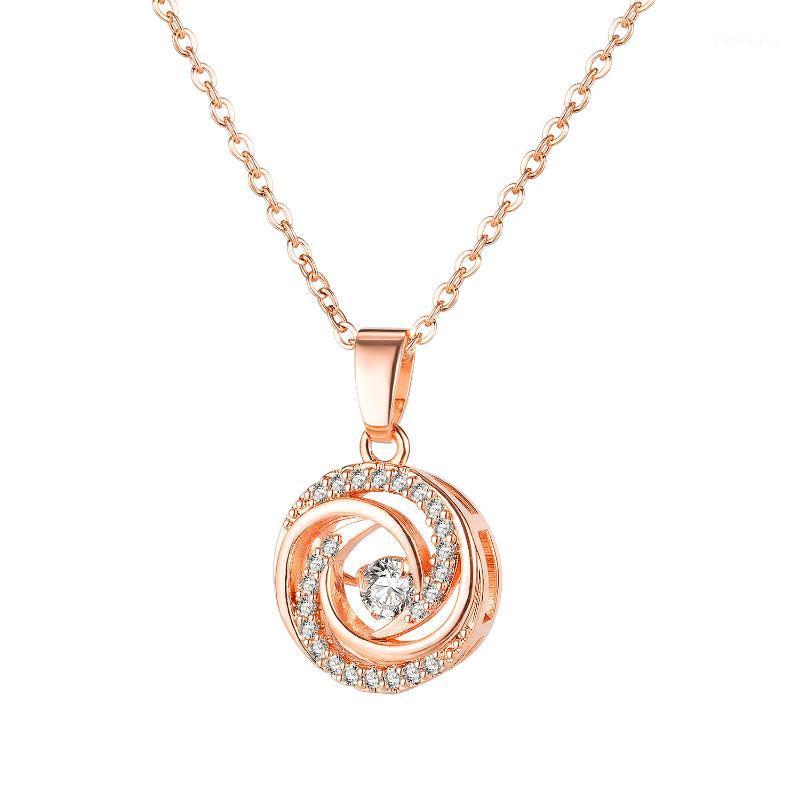 Chains Cyue Fashion 316L Stainless Steel Necklace Chain Rose Swirl Shape Pendant Charm With Pave CZ For Girl Women Jewelry, Silver
Chains Cyue Fashion 316L Stainless Steel Necklace Chain Rose Swirl Shape Pendant Charm With Pave CZ For Girl Women Jewelry, Silver