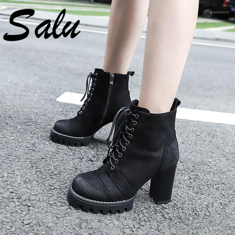 Salu Fashion Women Wedding Basic Ankle Boots Cow Suede Autumn Winter Warm Shoes Classic Round Toe Top Quality Shoes Woman1, Black
Salu Fashion Women Wedding Basic Ankle Boots Cow Suede Autumn Winter Warm Shoes Classic Round Toe Top Quality Shoes Woman1, Black