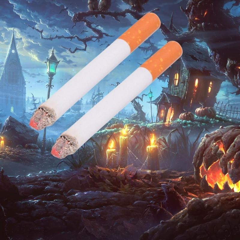 2pcs Fake Joke Prank Novelty Trick Props Toys April Fool's Day Gift Practical Jokes Funny False Smoke Toy